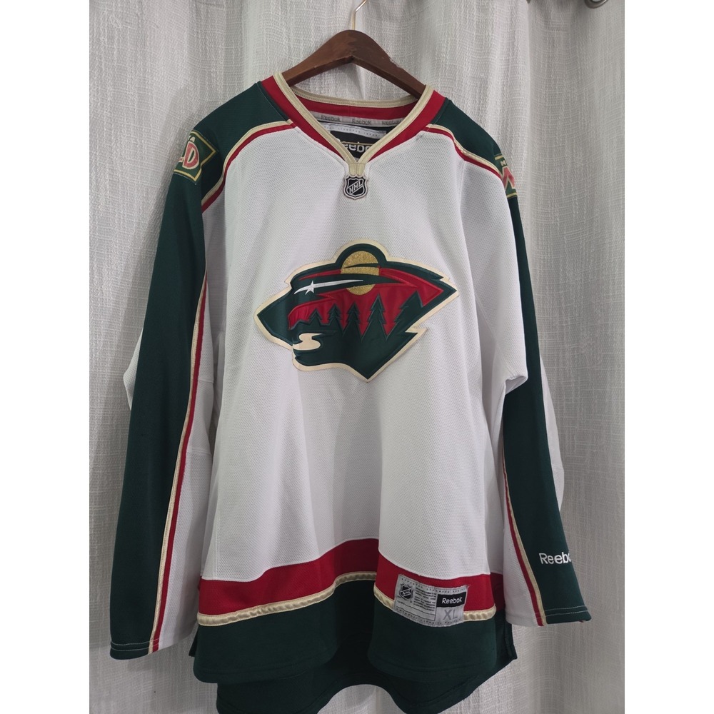Vintage Reebok Minnesota Wild Replica Hockey NHL Jersey Size XL